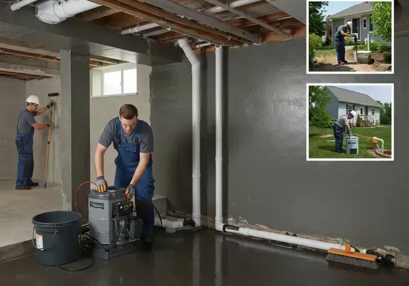 Basement Waterproofing and Flood Prevention process in Edwardsville, IL